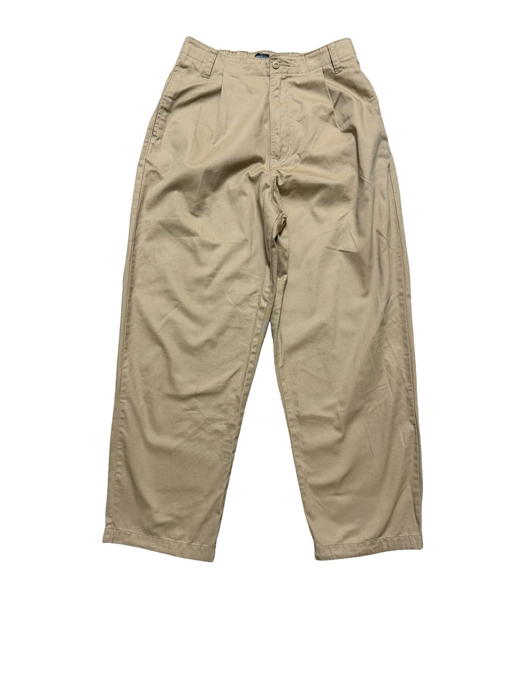 Urban Outfitters Women’s Khaki Barrel Leg Pants Size SP 100% Cotton Cropped